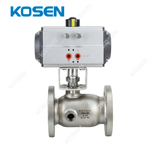 METAL SEATED JACKETED BALL VALVE