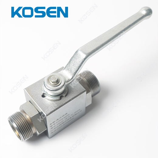 MALE THREADED HYDRAULIC BALL VALVE